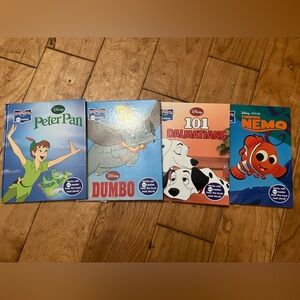 Lot of 4 Disney Story Reader - Me Reader